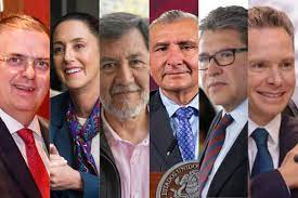 Precandidatos a la presidencia de la República en México; representantes de una política hueca.