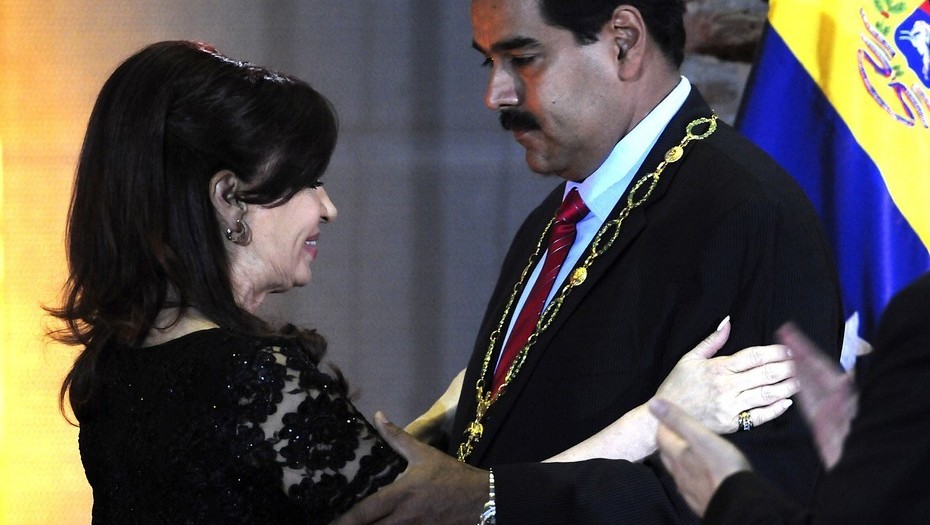Cristina Kirchner took distance from Nicolás Maduro