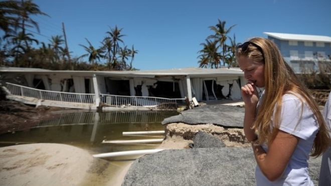 Hurricane Irma: At least 12 dead in Florida and 43 in the Caribbean bring to 55 the total deaths after the storm...