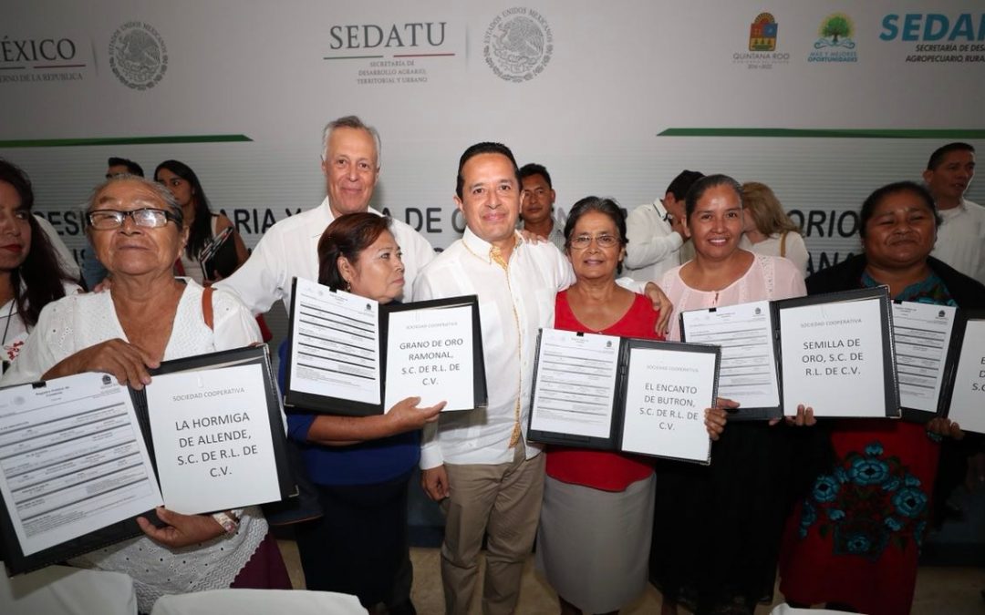 El Gobernador Carlos Joaquin encabeza la Sesión Ordinaria y la Firma del Convenio Modificatorio del Consejo Estatal de Desarrollo Agrario de Quintana 