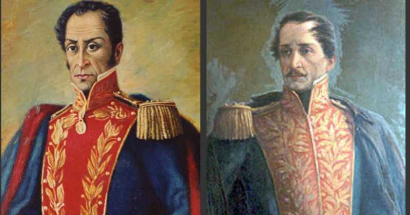 ¿Por qué se pelearon Simón Bolívar y Francisco de Paula Santander? 