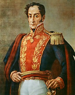 Bolívar, presidente de la Gran Colombia