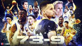 73-9: Warriors, un récord para la historia de la NBA