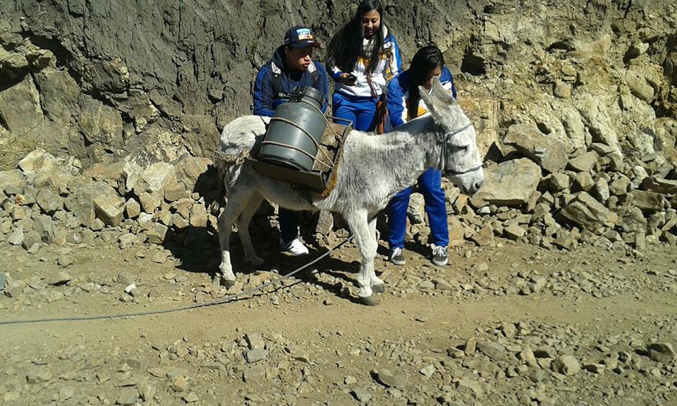 Estudiantes de la UETS se van de gira técnica a Salinas de Guaranda 
