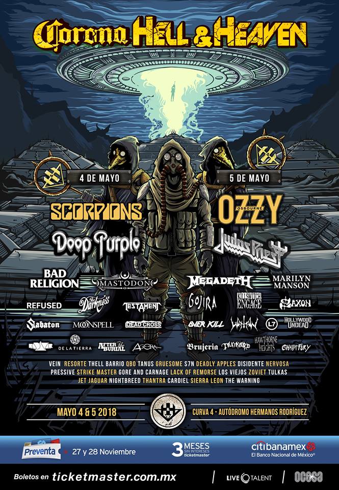 Regresa Corona Hell & Heaven en 2018