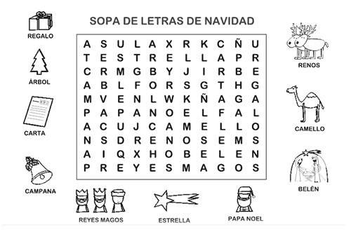 sopa de letras