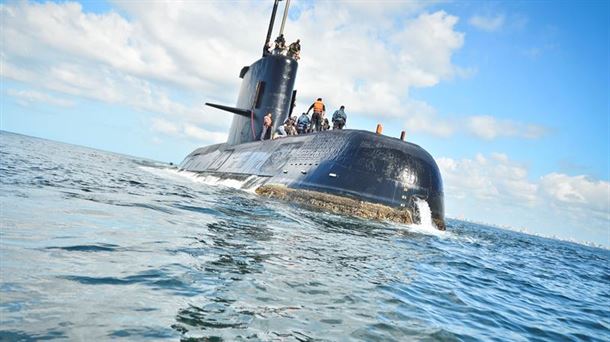 Sin rastro del submarino argentino perdido en el Atlántico Sur
