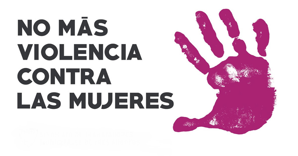 La no violencia contra la mujer es una actividad de todos.