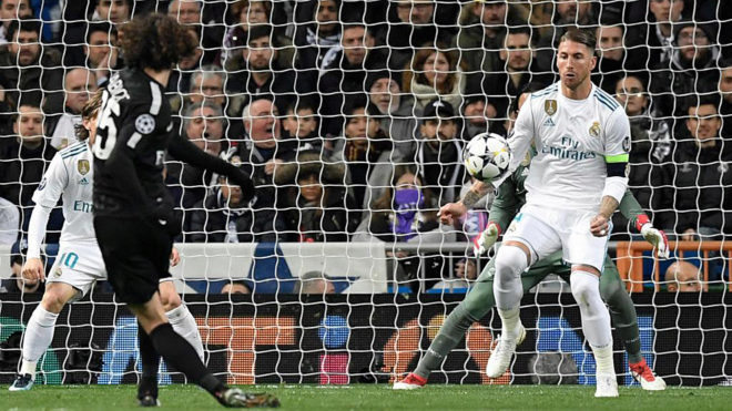 El PSG quedo a un paso de quedar nuevamente eliminado por un equipo español