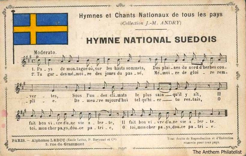 National anthem of Sweden