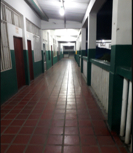 En los pasillos del Bolivar