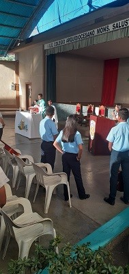 MISA DE INICIO DE SEMANA ANIVERSARIO DE NUESTRO COLEGIO MONS. SALUSTIANO CRESPO