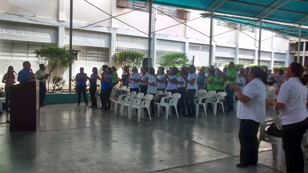 Celebración del retiro espiritual circuital en nuestro colegio