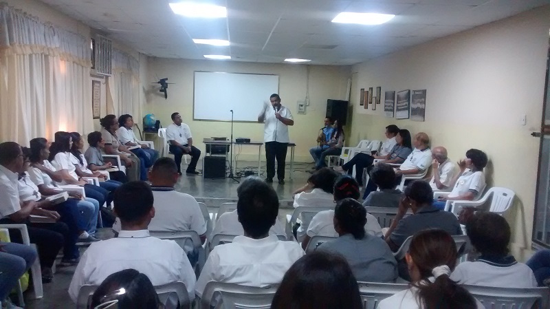 Retiro Espiritual para el personal del Colegio Mons. Salustiano Crespo