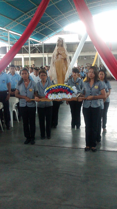 Se celebró la tradicional Entronización de la Virgen 