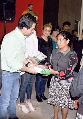 MAURICIO CORDERO SIGUE BENEFICIANDO A FAMILIAS 