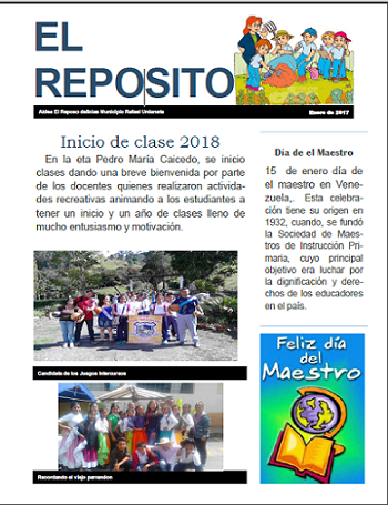 Edición del mes de Enero